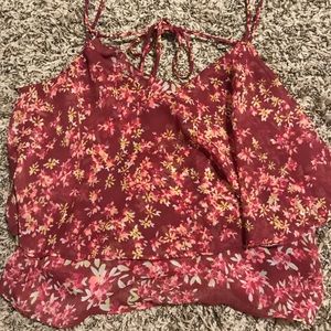 Floral Crop Top